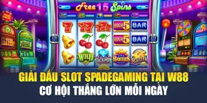 Giải Đấu Slot Spadegaming Tại W88 Cơ Hội Thắng Lớn Mỗi Ngày