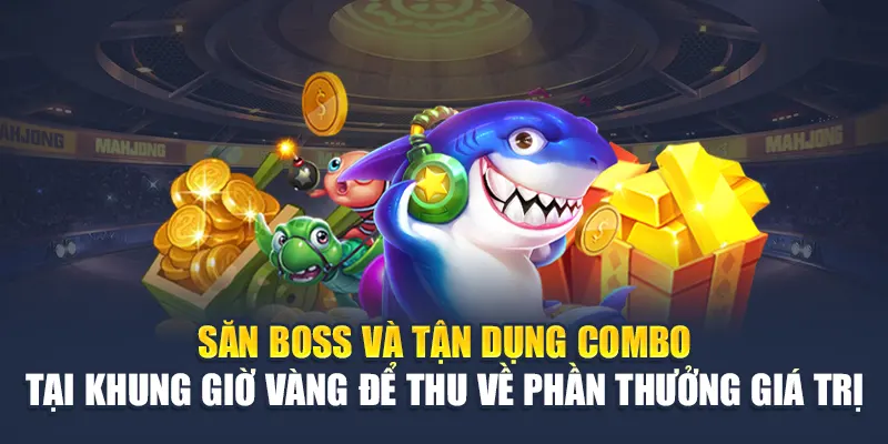 Bắn Cá Tiểu Tiên Cá W88 Khám Phá Thế giới Đại Dương Kỳ Ảo 2 Săn boss và tận dụng combo tại khung giờ vàng để thu về phần thưởng giá trị